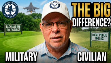 Military or Civilian Golf Courses? We Found the Difference | The Air Force Golf Show - S1E6